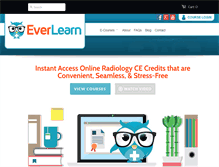 Tablet Screenshot of everlearnce.com